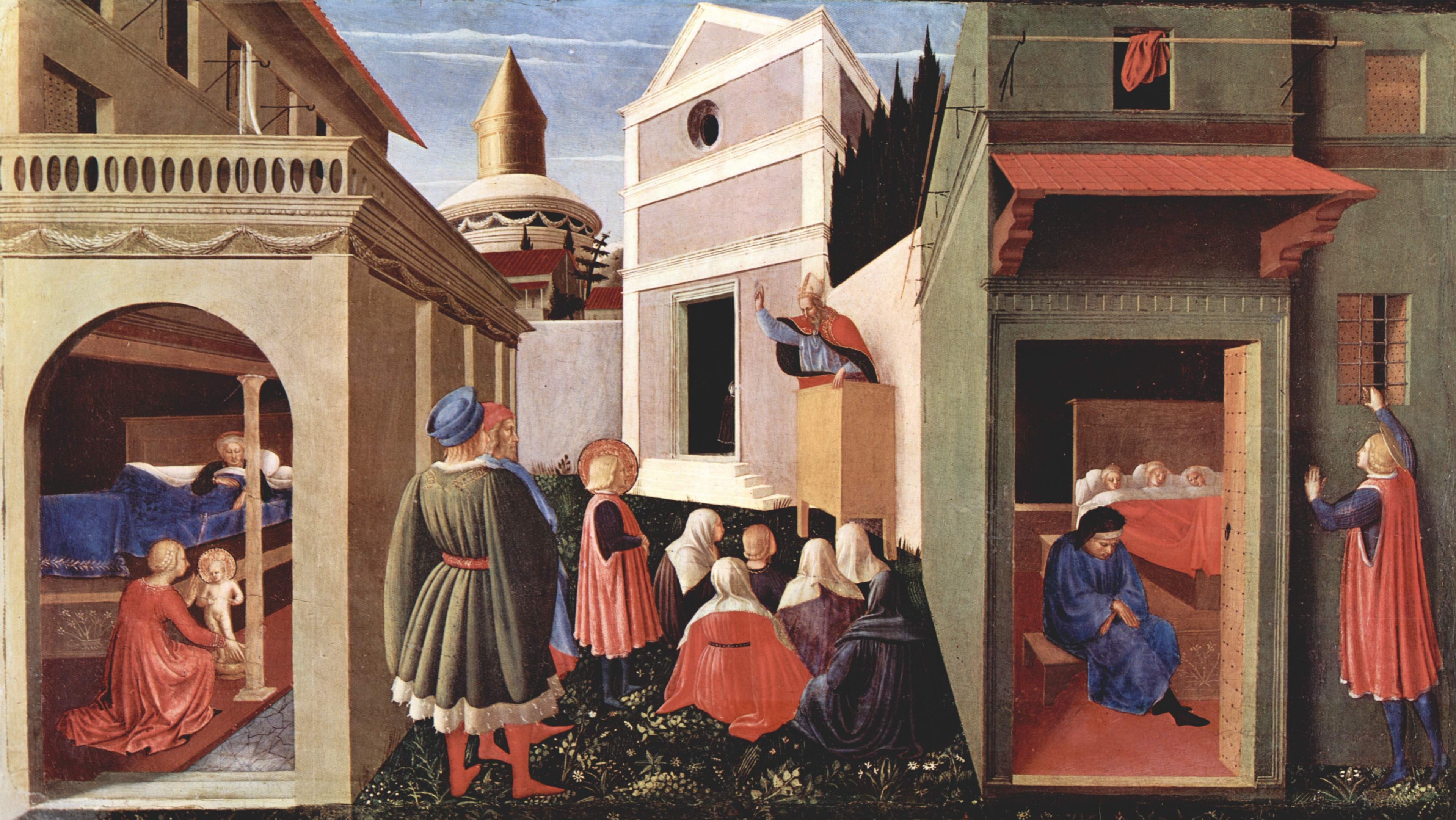 Histoire de Saint Nicolas - Fra Angelico - Alpha Reproduction
