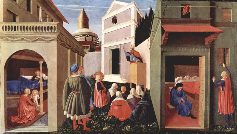 Historia de San Nicolás - Fra Angelico
