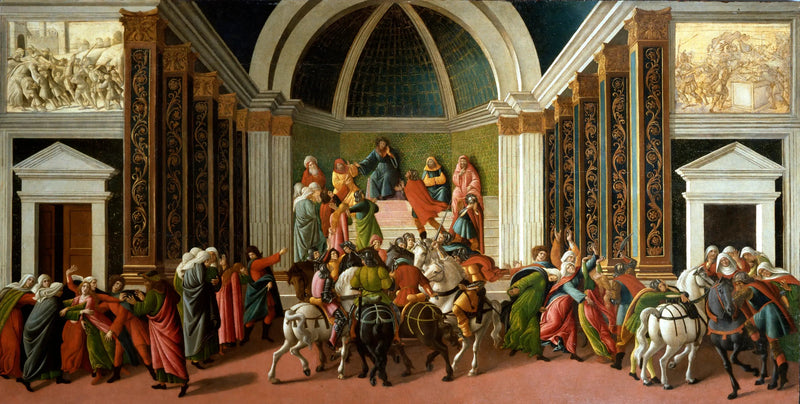 Historia de Virginia Romana - Sandro Botticelli