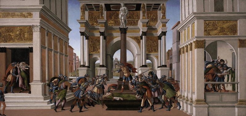 La tragedia de Lucrecia - Sandro Botticelli