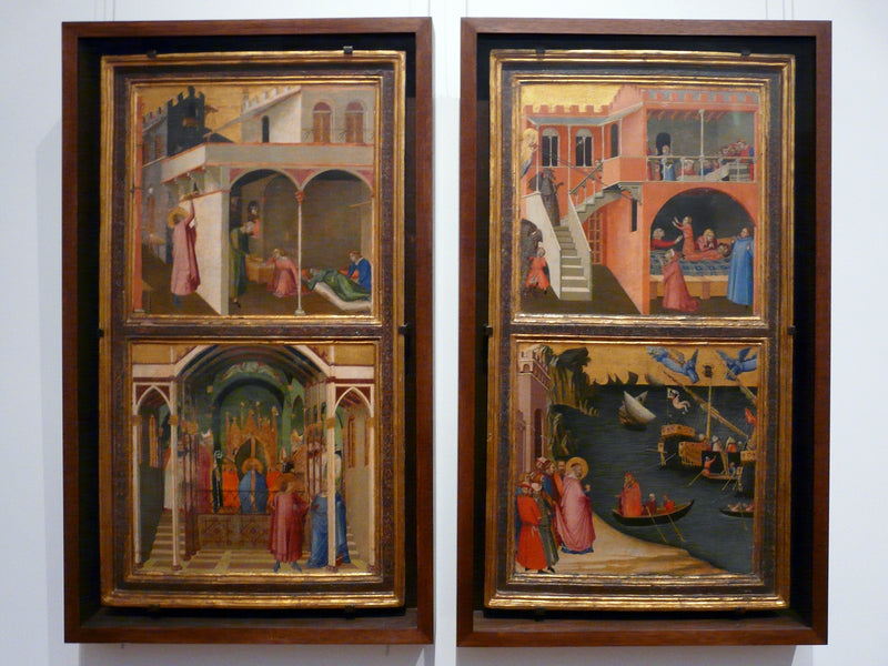 Historias de San Nicolás - Ambrogio Lorenzetti