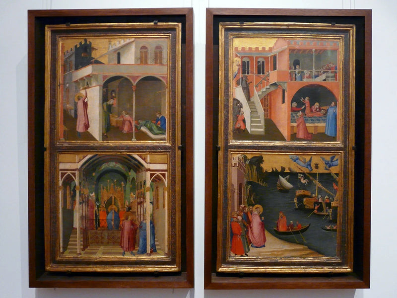 Historias de San Nicolás - Ambrogio Lorenzetti