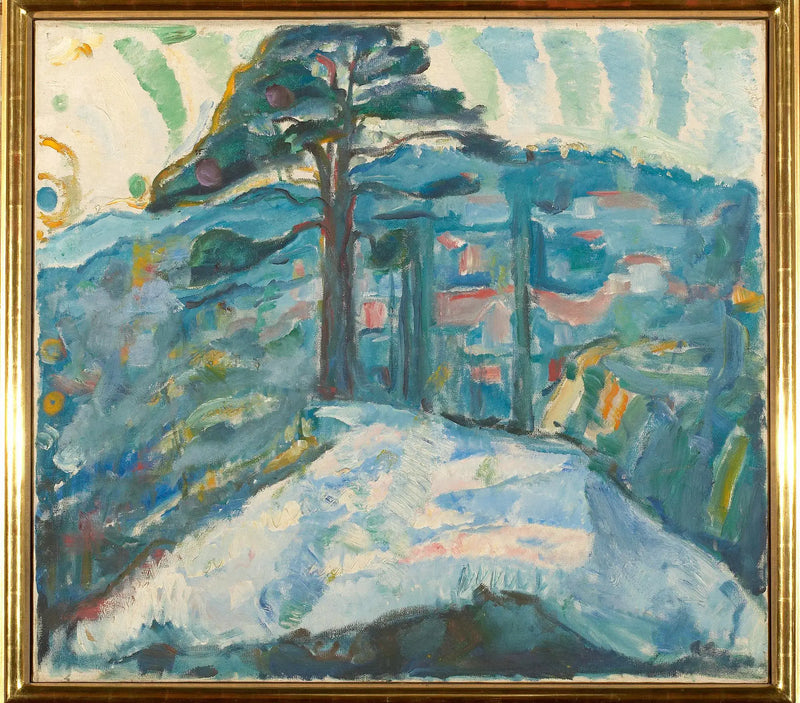 Invierno en Kragerø - Edvard Munch