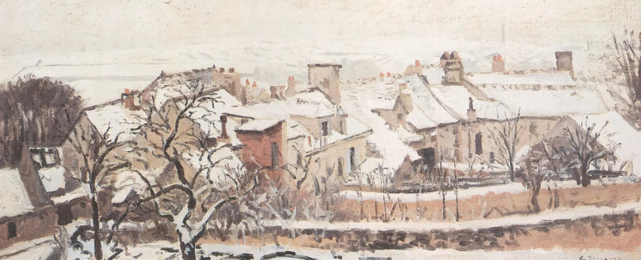 Invierno - Camille Pissarro