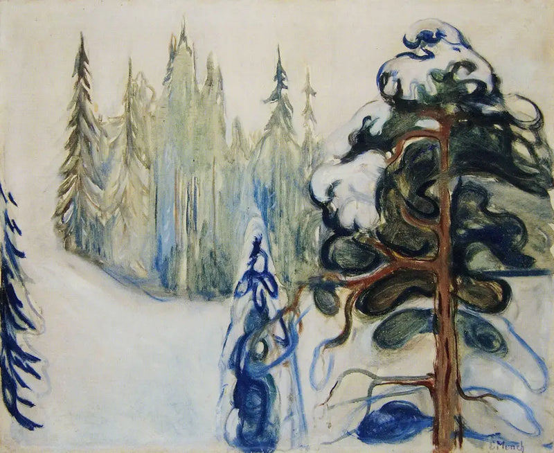 Invierno - Edvard Munch