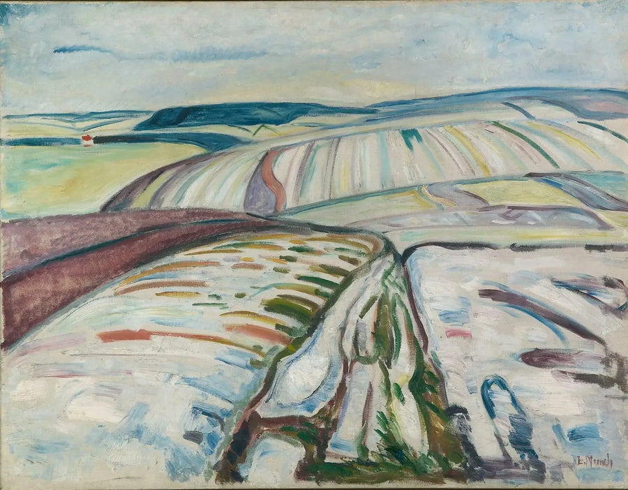 Invierno. Elgersburg - Edvard Munch