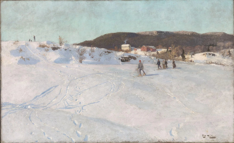 Invierno en Noruega - Frits Thaulow