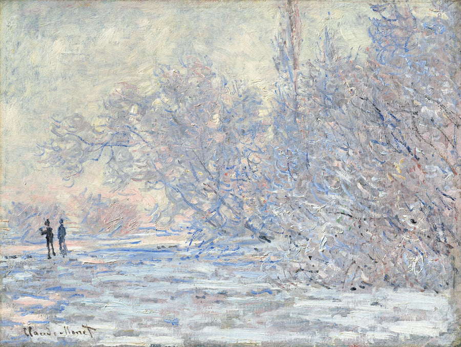 Invierno en Giverny - Le Givre W963 - Claude Monet