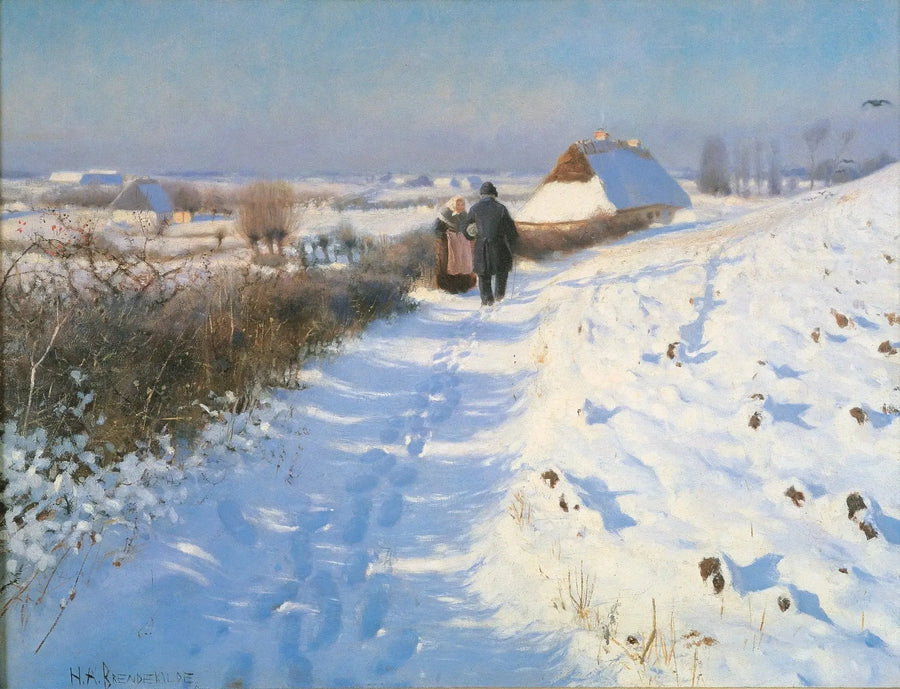 Invierno - H. A. Brendekilde