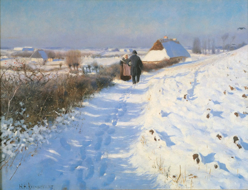 Invierno - H. A. Brendekilde