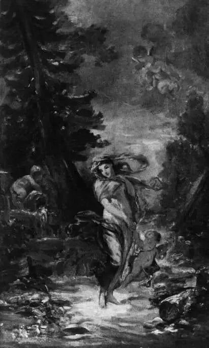 Invierno - Jean-Honoré Fragonard