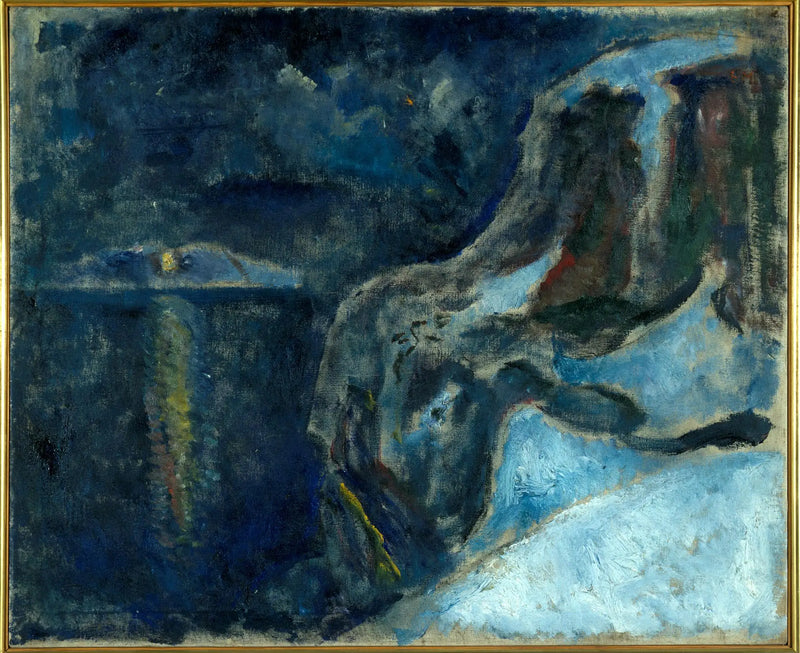 Invierno cerca del mar - Edvard Munch