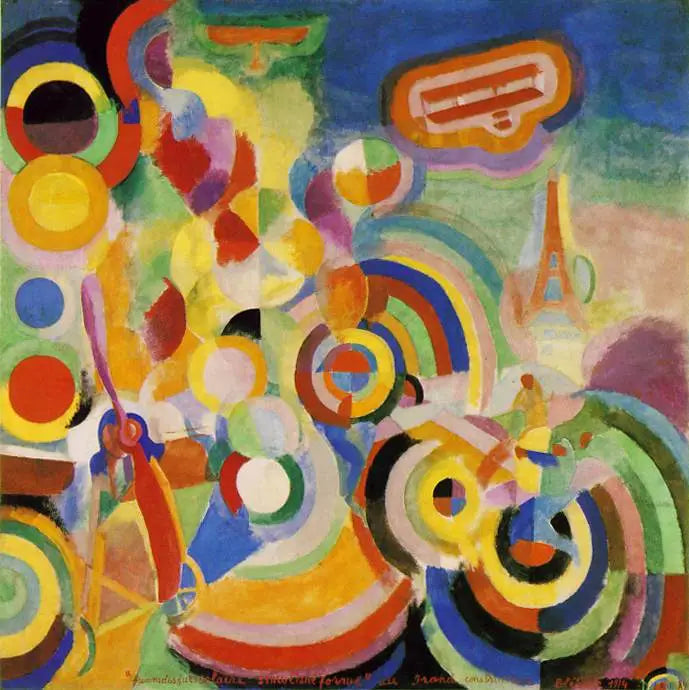 Homenaje a Blériot - Robert Delaunay
