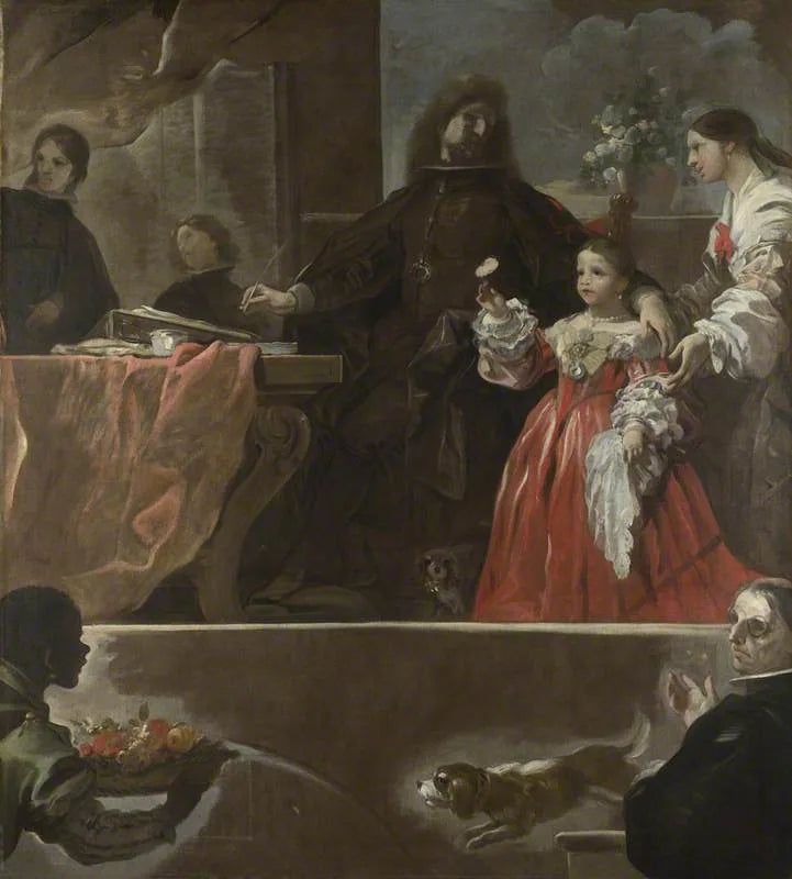 Homenaje a Velázquez - Luca Giordano