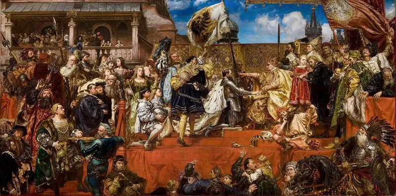 Homenaje prusiano - Jan Matejko