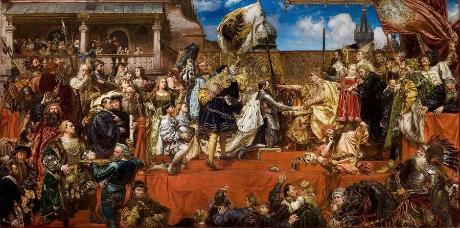 Homenaje prusiano - Jan Matejko