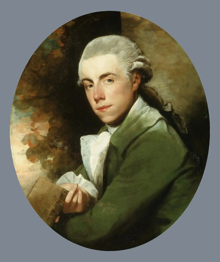 Hombre con abrigo verde - Gilbert Stuart