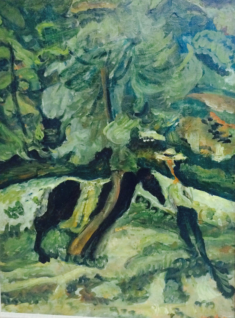 Hombre con caballo - Chaim Soutine