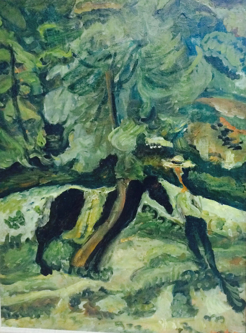 Hombre con caballo - Chaim Soutine