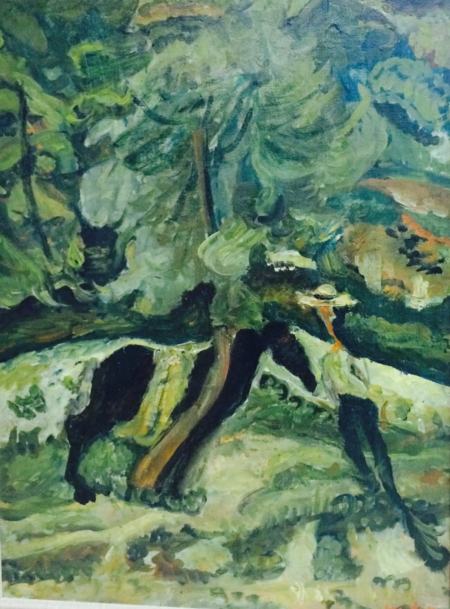 Hombre con caballo - Chaim Soutine