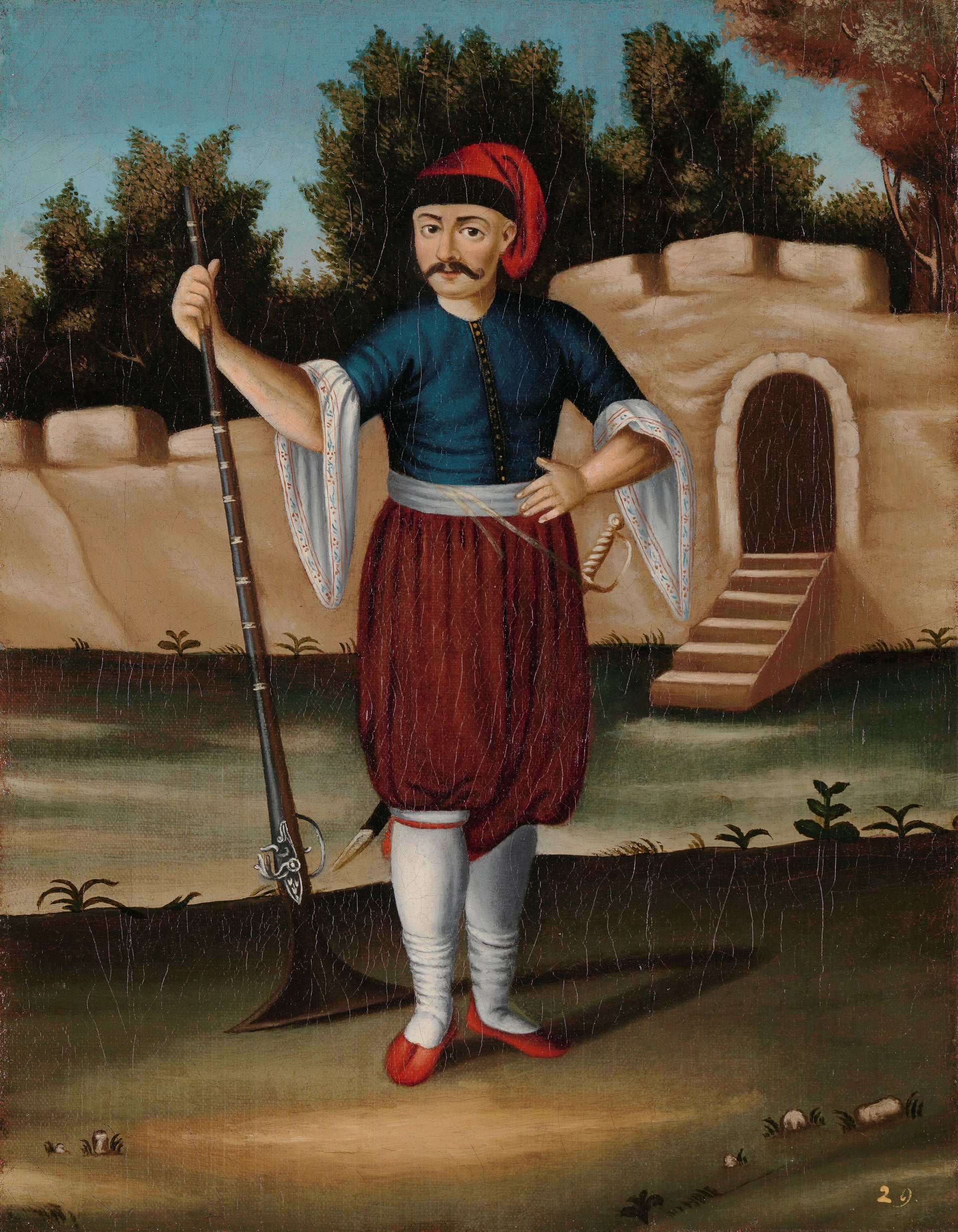 Homme de la côte albanaise - Jean-Baptiste van Mour