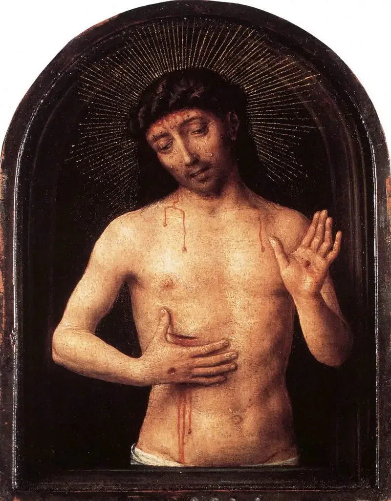 Hombre de dolor - Hans Memling