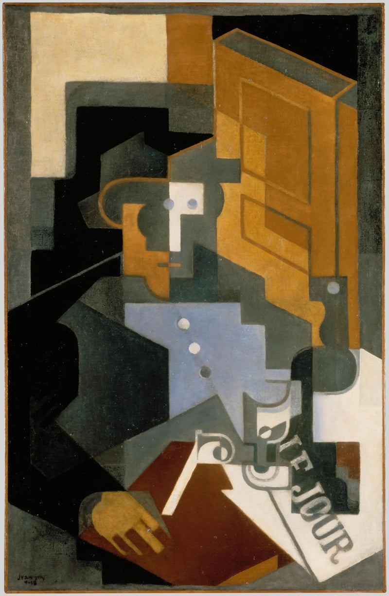 Hombre de Touraine - Juan Gris