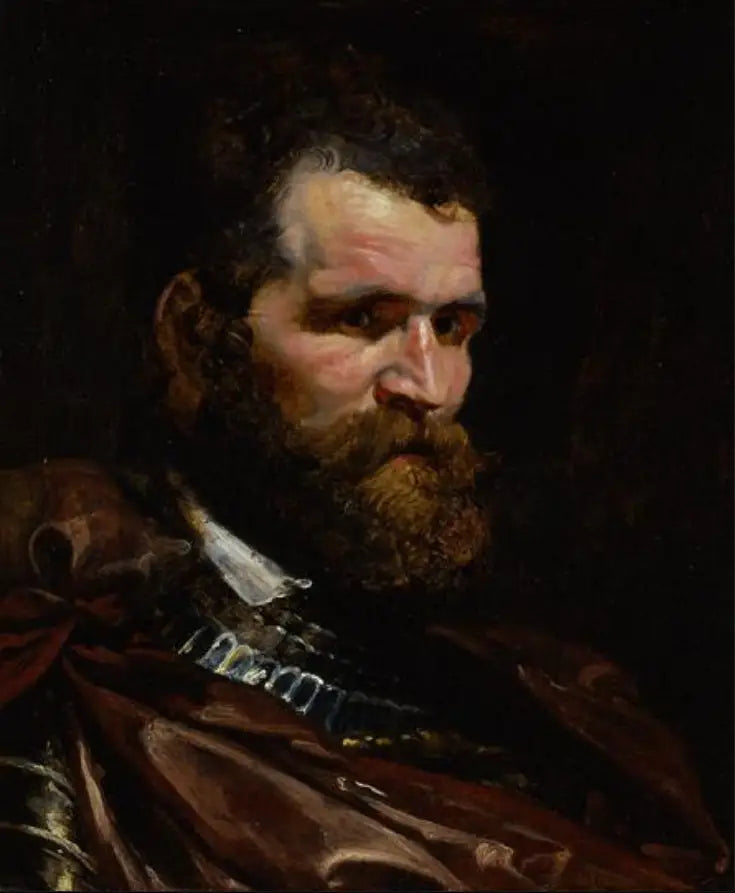 Hombre con armadura - Peter Paul Rubens