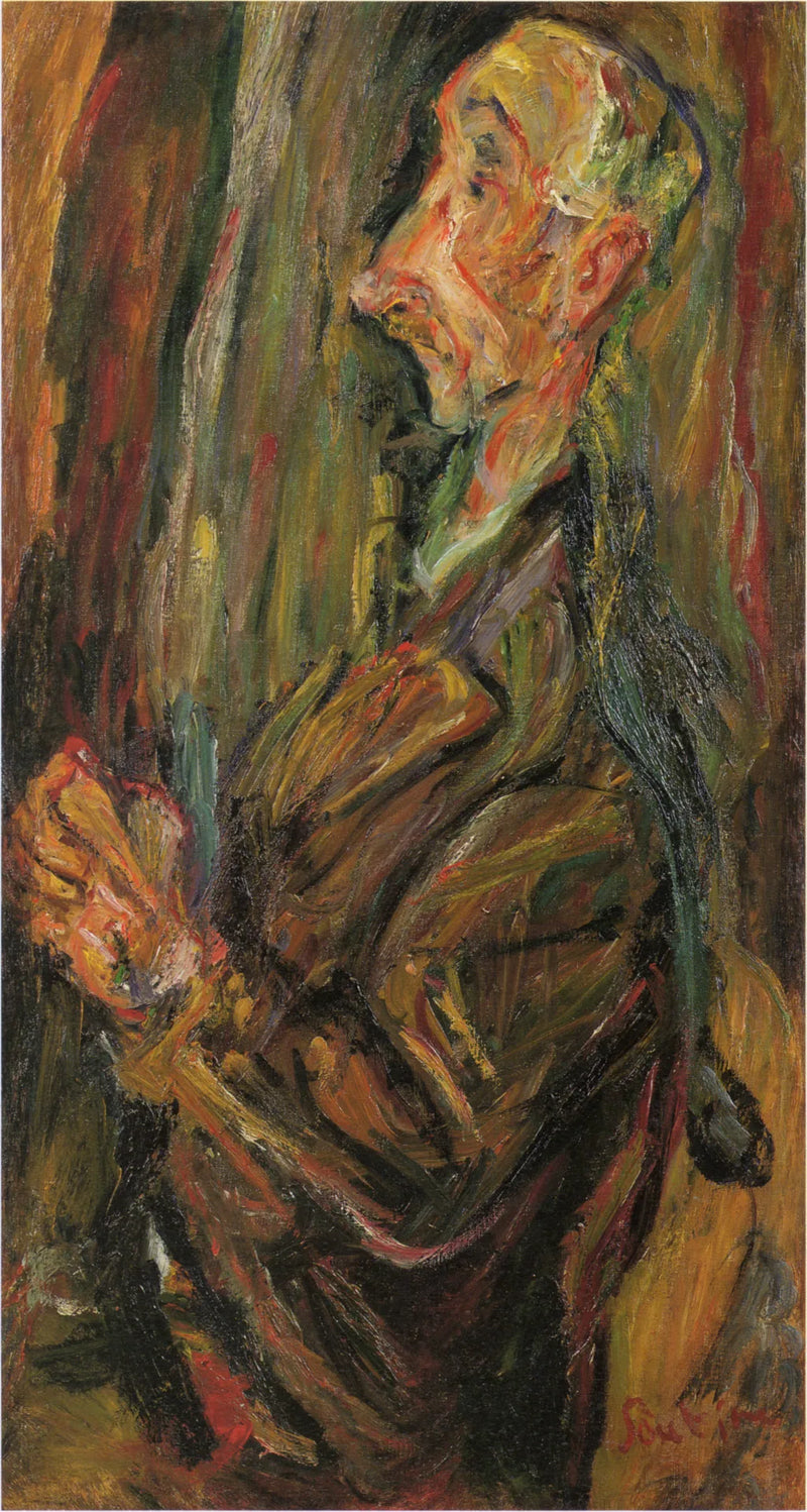 Hombre en oración - Chaim Soutine