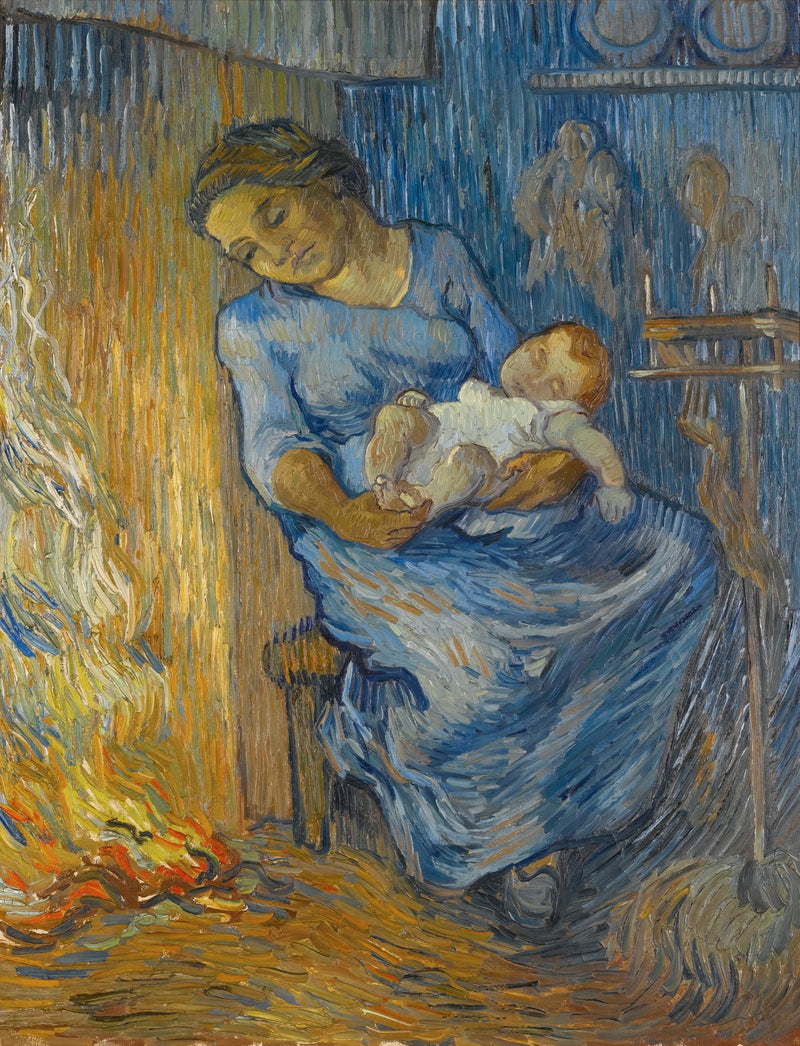 El hombre está en el mar - Vincent van Gogh