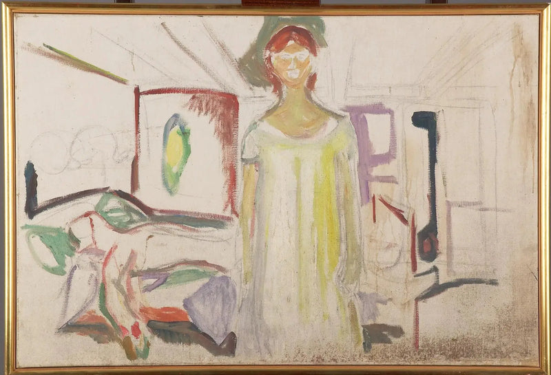 Hombre y Mujer - Edvard Munch