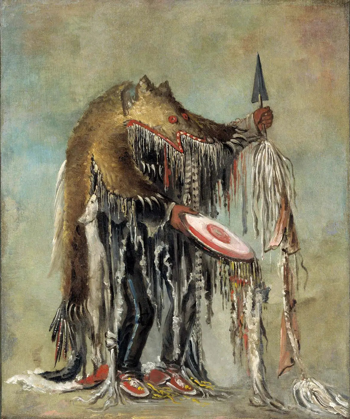 Homme médecine - George Catlin - Alpha Reproduction