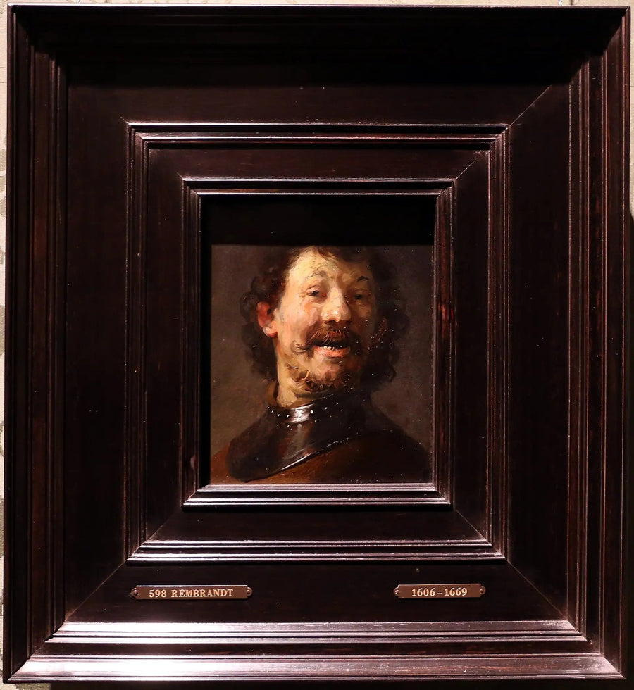 Hombre riendo - Rembrandt