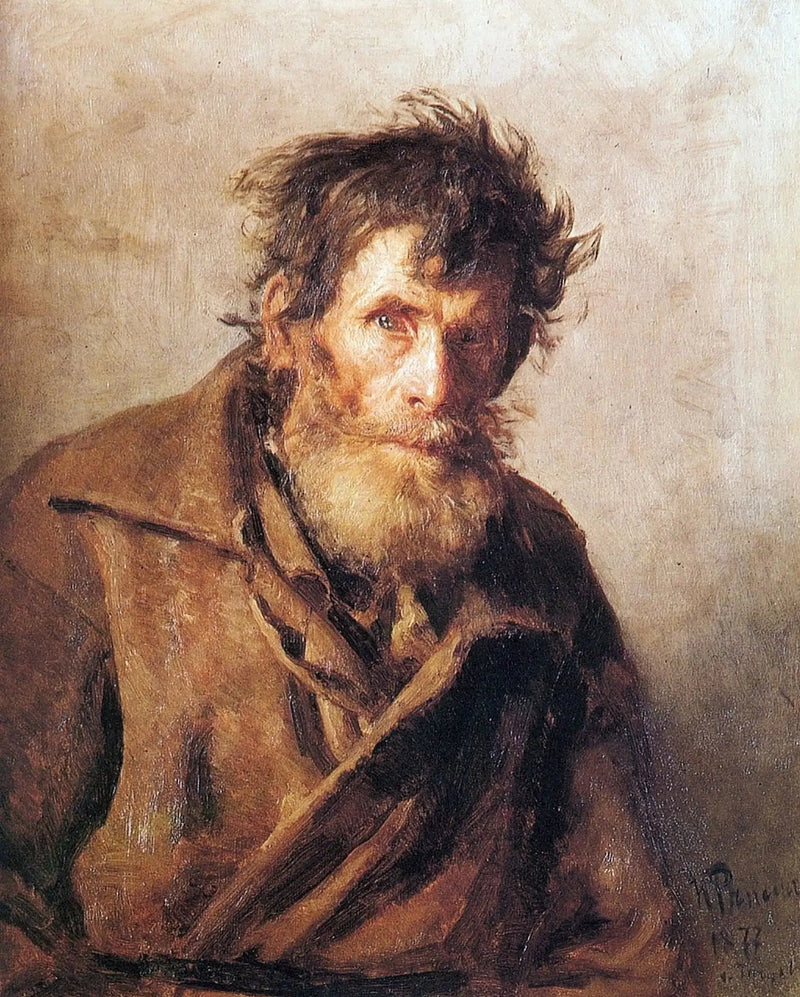 Hombre tímido - Ilya Repin