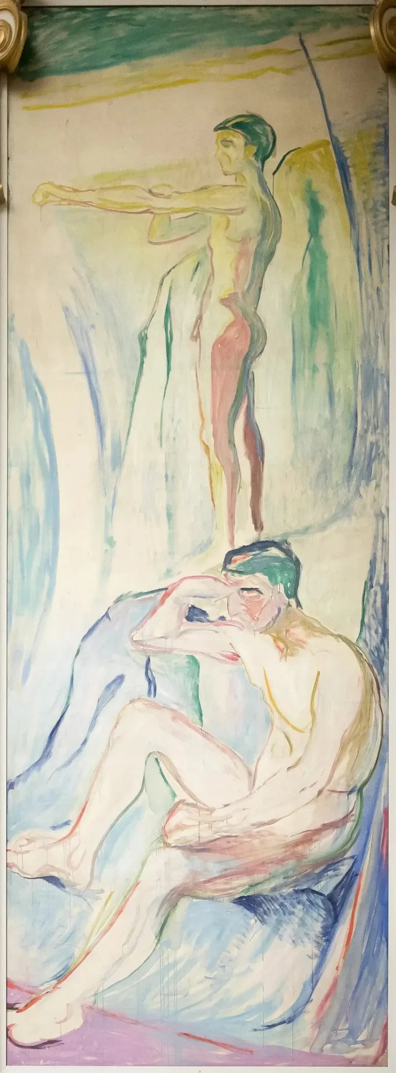 Hombres de espaldas al sol - Edvard Munch