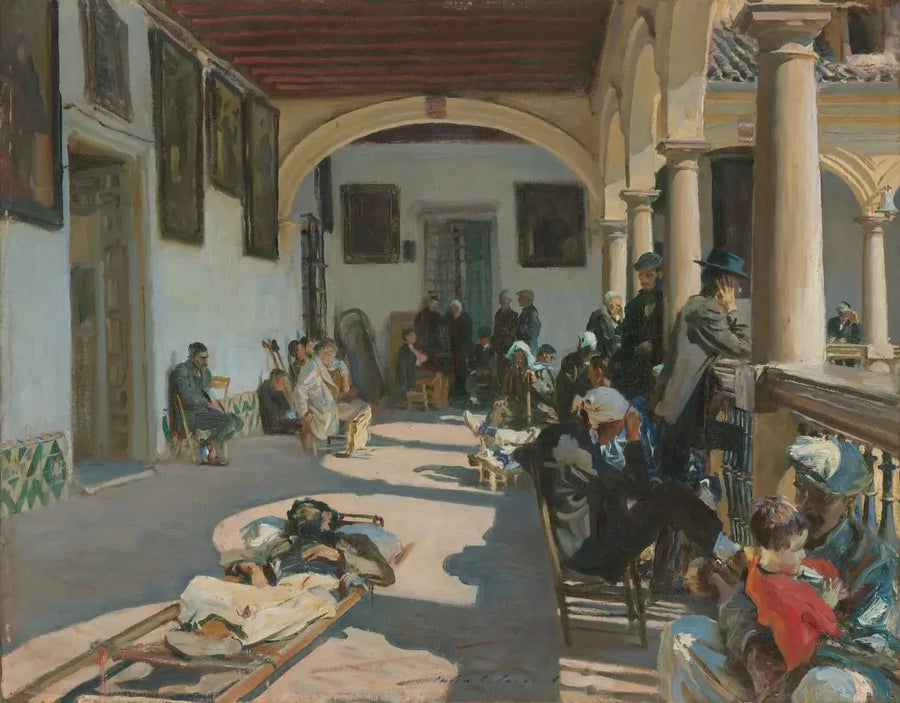 Hospital de Granada - John Singer Sargent