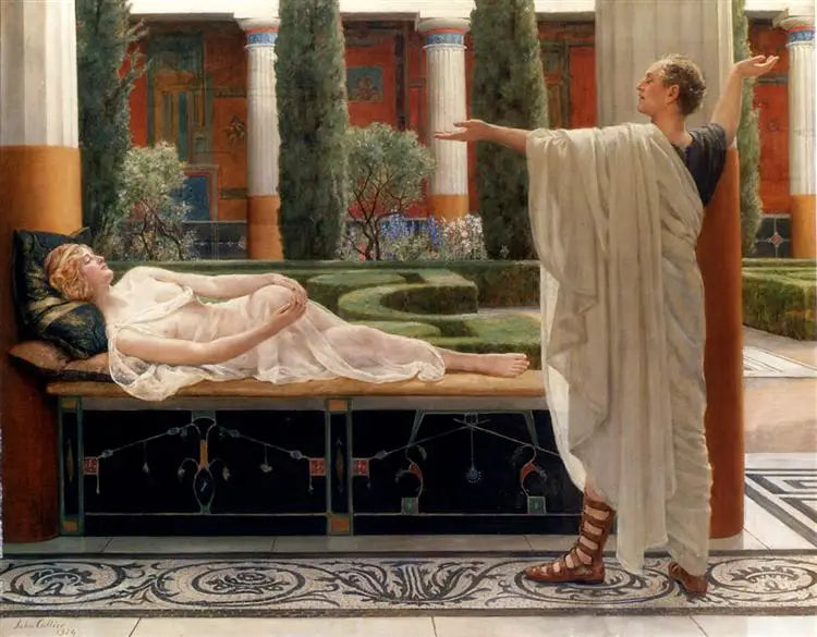 Horacio y Lidia - John Collier