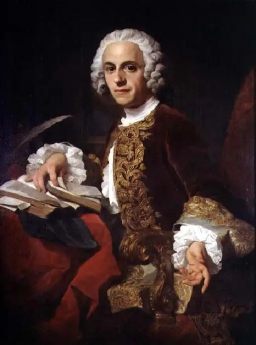 Horatio Walpole (1723–1809), 1er comte d'Orford (seconde création) - Pierre Subleyras image 1 tableau peint à l’huile sur toile