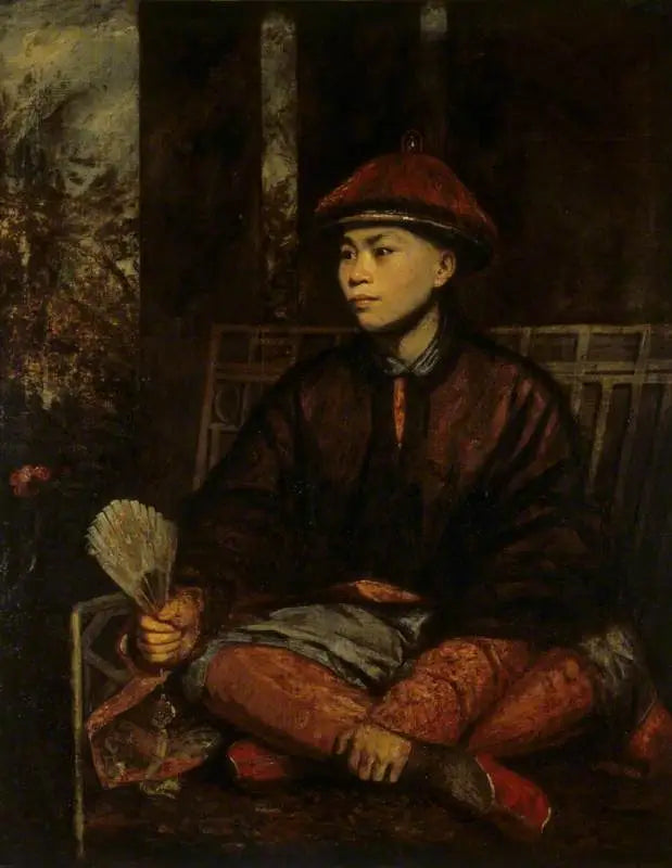 Huang Ya Dong (Wang-Y-Tong) (nacido alrededor de 1753- activo en Inglaterra 1770/76) - Joshua Reynolds