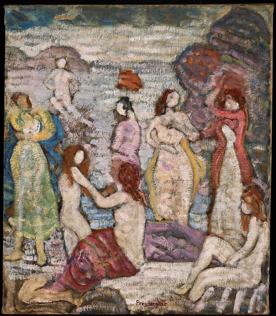 Ocho bañistas - Maurice Prendergast