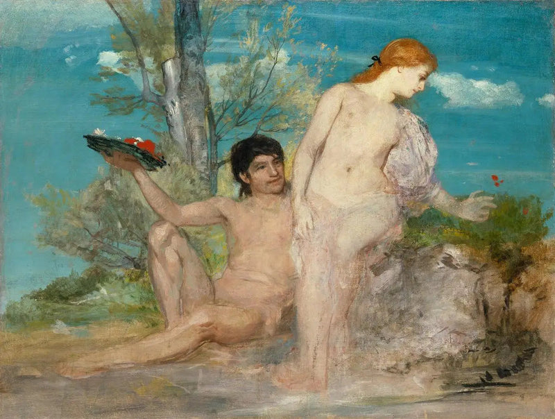 Idilio - Arnold Böcklin