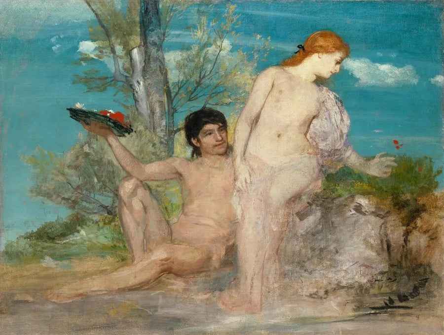 Idilio - Arnold Böcklin