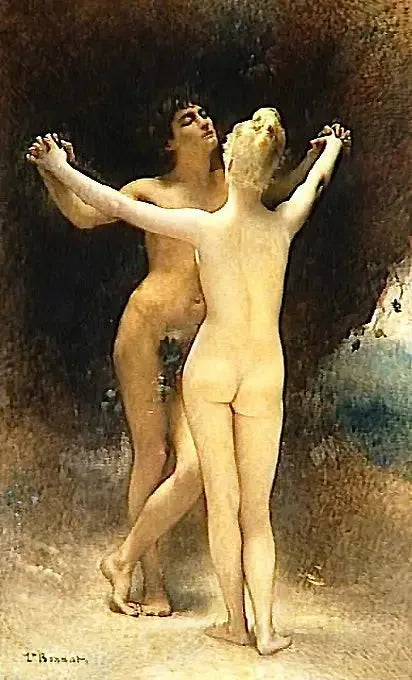 Idilio - León Bonnat