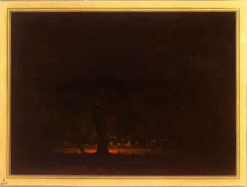 Ignis Fatuus, Río Uruguay - George Catlin