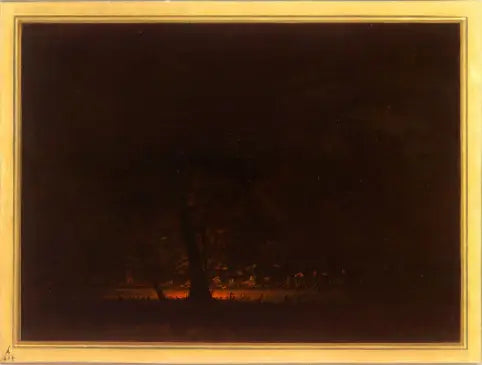 Ignis Fatuus, Río Uruguay - George Catlin