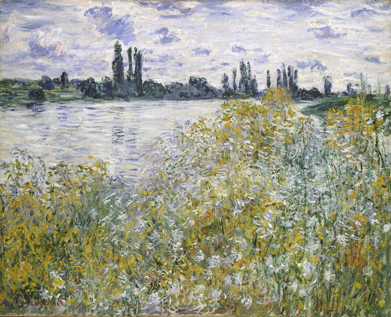 Île aux Fleurs cerca de Vetheuil W598 - Claude Monet
