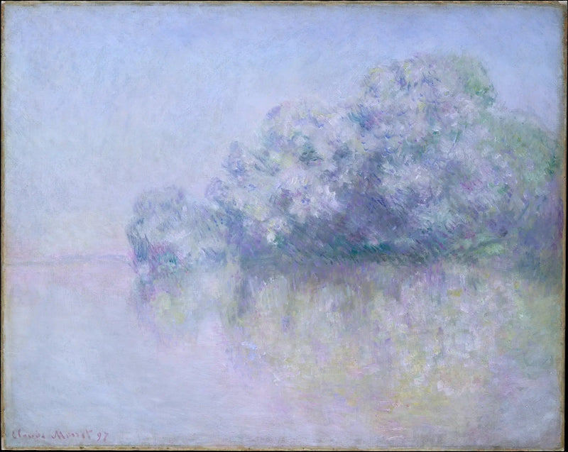 Isla de las Ortigas cerca de Vernon - Claude Monet