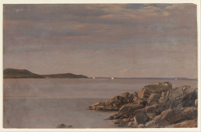 Île des Monts Déserts côte du Maine - Frederic Edwin Church - Alpha Reproduction