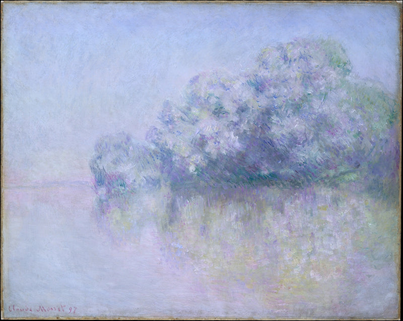 La Isla de las Ortigas, Giverny - Claude Monet