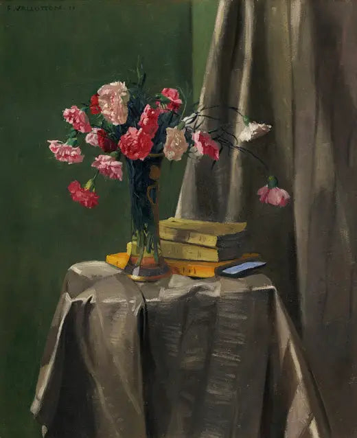 Gafas rosas y libros - Félix Vallotton
